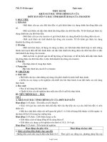 Giáo án giảng dạy môn Vật lý 11 - Tiết 35, 36: Thực hành khảo sát đặc tính chỉnh lưu của điôt bán dẫn và đặc tính khuếch đại của tranzito