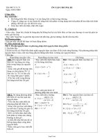 Giáo án môn Giải tích 12 tiết 72, 73: Ôn tập chương III