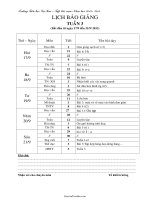 Giáo án Tổng hợp các môn học lớp 1 - Tuần dạy 3 - Trường Tiểu học Đạ Kao