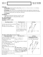 Thiết kế giáo án Đại số 8 - Tiết 25, 26