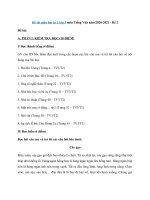 Tải Đề thi giữa học kì 2 lớp 3 môn Tiếng Việt năm 2020-2021 - Đề 2 - Đề kiểm tra giữa học kì 2 lớp 3 có đáp án