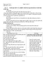 Giáo án Lịch sử 6 tuần 31: Ngô Quyền và chiến thắng Bạch Đằng năm 938