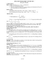 Đề luyện thi đại học cấp tốc số 2 môn Toán