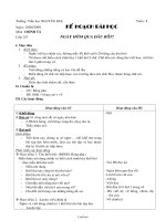 Bài dạy Vật lý khối 7 tiết 12: Độ cao của âm