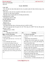 Giáo án lớp Sinh học khối 8 - Tiết 18 đến tiết 28