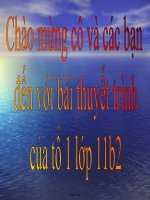 Bài giảng giảng dạy bộ môn Vật lý 11 - Bài 21: Dòng điện trong chân không