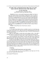 Về công việc lập kế hoạch dạy học ngữ văn lớp 6 theo chương trình giáo dục phổ thông 2018 - Trường Đại học Công nghiệp Thực phẩm Tp. Hồ Chí Minh