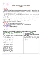 Giáo án Giải tích lớp 12 - Tuần 22-24 - Tiết 52-54 - Bài 3: Ứng dụng hình học của tích phân (3 tiết)