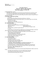 Giáo án Giáo dục công dân 8 - Chủ điểm tháng 9: Truyền thống nhà trường - Hoạt động 1 + 2