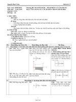 Giáo án Giải tích 12 CB tiết 56: Ứng dụng của tích phân trong hình học