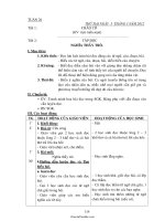 Giáo án Tổng hợp môn học lớp 1 - Tuần lễ 26 năm 2012