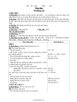 Giáo án Tập đọc 1: Trường em