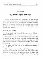 Ebook Đa dạng sinh học và bảo tồn thiên nhiên: Phần 2