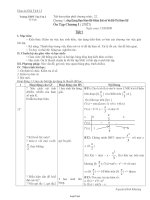 Giáo án Giải tích lớp 12 - Tiết 22 - Ôn tập chương I ( 2 tiết)