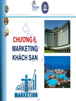 Bài giảng Quản trị tác nghiệp doanh nghiệp khách sạn (Hotel Operations Management): Chương 6 - ĐH Thương Mại - Trường Đại Học Quốc Tế Hồng Bàng