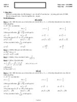 Thiết kế giáo án Đại số 9 - Tiết 18: Kiểm tra một tiết