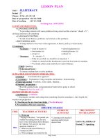 Thiết kế bài dạy môn Tiếng Anh 11 năm 2010 - Period 27 - Unit 5: Illiteracy