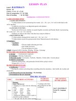 Thiết kế bài dạy môn Tiếng Anh 11 năm 2010 - Period 30 - Unit 5: Illiteracy