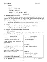 Giáo án Ngữ văn 8 - Tiết 9 đến 16 - Trường THCS Hoa Lư