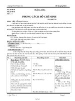 Bài giảng môn học Ngữ văn lớp 7 - Tuần 1 - Bài 1 - Tiết : 1: Phong cách Hồ Chí Minh