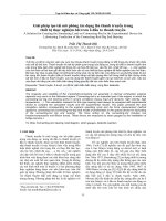 Giải pháp tạo tải mô phỏng tác dụng lên thanh truyền trong thiết bị thực nghiệm bôi trơn ổ đầu to thanh truyền