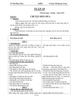 Giáo án môn Vật lý lớp 7 tiết 22: Chất dẫn điện – chất cách điện dòng điện trong kim loại
