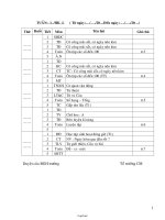 Lịch bào giảng lớp 2 năm 2009 - 2010