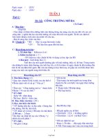 Giáo án môn Ngữ văn lớp 7 - Tuần 1, 2, 3