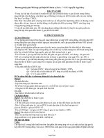 Đề tài Phương pháp giải bài tập qui luật di truyền hoán vị gen