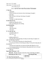 Giáo án môn Đại số lớp 7 năm 2009 - 2010 - Tiết 27 Một số bài toán về đại lượng tỉ lệ nghịch