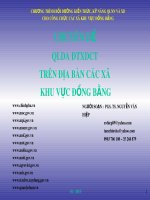 Chuyên đề: Quản lý dự án đầu tư xây dựng công trình trên địa bàn các xã khu vực đồng bằng - Trường Đại Học Quốc Tế Hồng Bàng