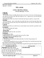 Bài giảng môn học Ngữ văn lớp 7 - Tiết 1 - Văn bản: Cổng trường mở ra (Tiết 38)