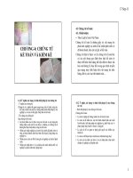 Bài giảng Nguyên lý kế toán - Chương 4: Chứng từ kế toán và kế toán kiểm kê - Trường Đại Học Quốc Tế Hồng Bàng