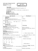 Giáo án Toán 1 - Luyện tập (phép cộng (không nhớ ) trong phạm vi 20)