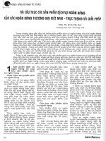 Tái cấu trúc các sản phẩm dịch vụ ngân hàng của các ngân hàng Thương mại Việt Nam - Thực trạng và giải pháp