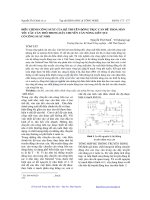 Điều chỉnh công suất của hệ truyền động trục cán để thỏa mãn yêu cầu cán thô trong dây chuyền cán nóng liên tục có công suất nhỏ