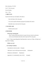 Thiết kế bài dạy môn Tiếng Anh 11 - Unit 12: The Asian game - Period: Reading