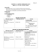 Giáo án môn Tin học khối 11 - Tiết 4 - Bài 3: Cấu trúc chương trình