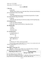 Giáo án môn Đại số lớp 7 năm 2009 - 2010 - Tiết 42: Luyện tập