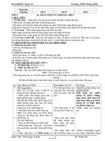 Giáo án Hình học 12 - Chương I - Trường THPT Đông Hiếu