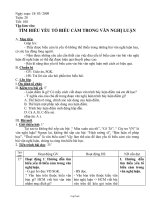 Bài giảng môn học Ngữ văn lớp 8 - Tuần 28 - Tiết 108: Tập làm văn: Tìm hiểu yếu tố biểu cảm trong văn nghị luận