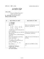 Giáo án môn Toán học lớp 2 - Tuần 20 - Tiết 2: Luyện tập