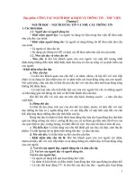 Công tác người đọc và dịch vụ thông tin - thư viện