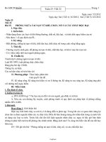 Bài soạn Giáo dục công dân khối 8 tiết 22: Phòng ngừa tai nạn vũ khí, cháy, nổ và các chất độc hại