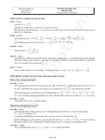 Thi thử đại học số 6 môn thi: Toán