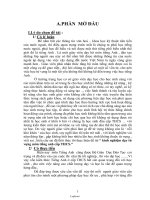 Sáng kiến kinh nghiệm Kinh nghiệm dạy từ vựng môn tiếng Anh cấp THCS