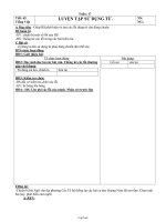 Giáo án môn Ngữ văn lớp 7 - Học kì I - Tiết 65: Luyện tập sử dụng từ