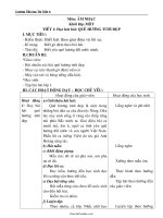 Giáo án Âm nhạc lớp 1 - Tiết 1: học hát bài - quê hương tươi đẹp