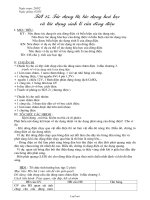 Giáo án dạy Vật lý lớp 7 tiết 25: Tác dụng từ, tác dụng hoá học và tác dụng sinh lí của dòng điện