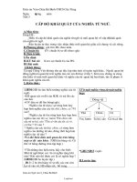 Bài soạn môn Ngữ văn 8 tiết 3: Cấp độ khái quát của nghĩa từ ngữ